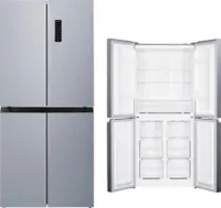 Wolkenstein W-CD 362 NFD E IX Cross Door Kühl-Gefrierkombination, 362 L, NoFrost, Display mit Touch Control, Freistehend, Nur 39 dB
