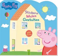 Peppa Pig Stickern Malen Gestalten