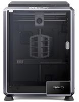 Creality K1C 3D-Drucker, 600mm/s Hochgeschwindigkeitsdruck, mit AI-Kamera, kann Kohlenstofffaser-Verbrauchsmaterialien drucken(Schwarz)