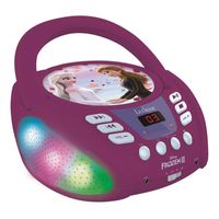 Lexibook RCD109FZ Disney Frozen Kinder CD-Player mit Bluetooth und LED
