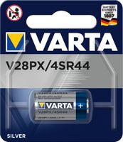 Varta Primary Silver Batterie V28 PX / 4 SR 44, nikel-oxy-hydroxidová (NiOx), 6,2 V, 145 mAh, 13 mm, 13 mm, 25,2 mm