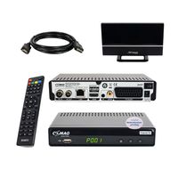 Comag SL65T DVB-T2 Bundel, Freenet TV, PVR Funktion, HDMI Kabel, aktive Antenne