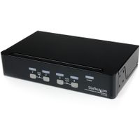 StarTech.com Professioneller 4-Port VGA USB KVM-Switch mit Hub - 2 Computer - 1 Lokaler Benutzer(n) - 1920 x 1440 - 4 x USB - 1 x VGA - 1U - Rack-montierbar