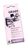 Graef Reiniger für Espressomaschinen, Reinigungstabletten, 10 Stück, 145614