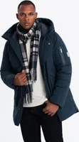 Ombre Winterjacke  für Männer dunkelblau XXL