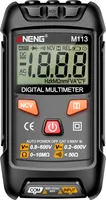 ANENG M113 Digitální multimetr 1999 Meter, voltmetr pro AC/DC napětí, odpor, voltmetr s automatickým rozsahem měření NCV