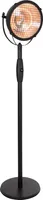SUNRED® Standheizstrahler Bright Indus II Standing Black 2100W