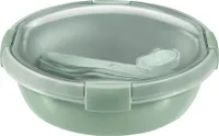 Curver 249953 Boîte de Conservation, GO ASSIETTES Nomade 1L AVEC COUVERTS-Recycle (Smart ECO LINE) Storage Box, Plastic