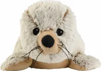 warmer Kuschelsiegel 31 cm braun