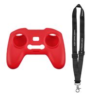 INF Silikon-Drohnen-Fernbedienungsabdeckung für DJI FPV Combo/Avata Rot