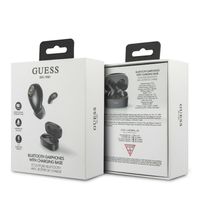 Guess Słuchawki Bluetooth Gutwsjl4Gbk Tws + Stacja Dokująca Czarny/Black 4G