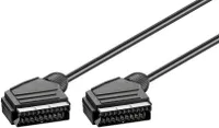 Scart Kabel 21-polig St.>St. Geschirmt 7mm 0.6m