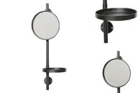 Spiegel Fenster-Optik - Industrial-Stil - Metall - 60 x 140 cm - Schwarz -  SCIARA kaufen