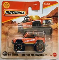 Matchbox 2025 - MBX Polní auto kabriolet [oranžová] oranžová 93/125