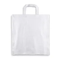 Allbag Torba bawełniana, torba ekologiczna na miasto/ zakupy, WYTRZYMAŁA torba wielokrotnego użytku 38x42cm