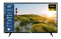 Telefunken XF40K550 40 Zoll Fernseher/Smart TV (Full HD, HDR 10, LED, Triple-Tuner, WLAN) - 6 Monate HD+ inklusive [2022]