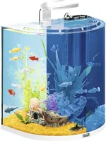 Aquarium Tetra ExplorerLine 60 l mit LED-Beleuchtung, Futter, Heizer, Filter, Wasseraufbereiter ohne Unterschrank weiß