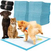 Absorbierende Trainingsunterlagen 100 Stück + 30 x Beutel