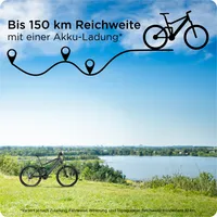 Zündapp XFS E-Mountainbike für Damen und Herren ab 170 cm E Bike 27,5 Zoll EMTB Fully
