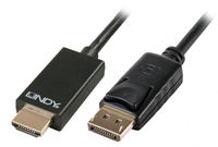 LINDY Kabel 4K DisplayPort / HDMI Monitorkabel 2m 41717