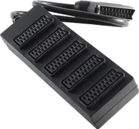 shiverpeaks BS94060 Kabel SCART 0,5 m SCART (21-pin) 5 x SCART (21-pin) Czarny (BS94060)