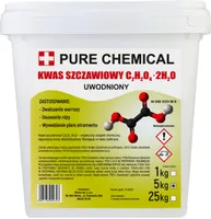 PURE CHEMICAL | Oxalsäure | Oxalsäurekristalle | Entkalker | 5 KG