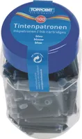 200 (2x 100) Füllerpatronen Patronen für Füller blau