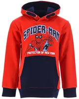 Spider-Man Pullover mit Kapuze Kinder Sweatshirt Kapuzenpullover für Jungen, Farbe:Rot, Größe Kids:104