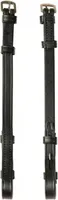Kincade - Pferde-Backenriemen "Classic", Leder WB2175 (Cob) (Schwarz)