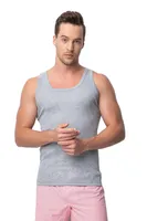 4 x Herren Feinripp Unterhemd Tank Top