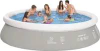 Jilong Aufblasbarer Pool Grau 450×122 cm