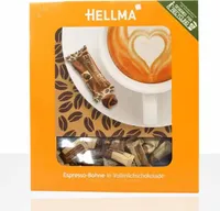 Hellma Espresso-Bohne in Vollmilchschokolade 380 Stk