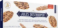 Jules Destrooper belgische Butterwaffeln Zartbitter Schokolade 90g