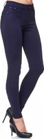 Elara Damen Stretch Hose Skinny Fit Jegging H08 Dk.Blue 36 (S)