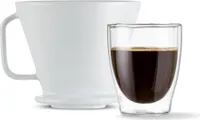 Tchibo Kaffeefilter, Filtergröße 4,  Spülmaschinengeeignet, Keramik, Weiß