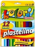 Plastelína 12 barev PENMATE