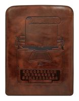 FOSSIL Laptop Sleeve Emboss Cognac terracotta