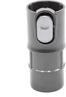 vhbw Staubsauger Adapter Markengeräte-Anschluss auf 32mm Zubehör Anschluss kompatibel mit Dyson DC08 Allergy Blueturquoise, DC08 - grau