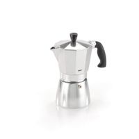 GEFU 160-80 Espressokocher LUCINO 6 T, silber