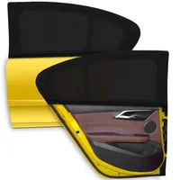 2X Auto Vorhänge KFZ Sonnenschutz Sichtschutz Fenster Privatsphäre  Sonnenblende