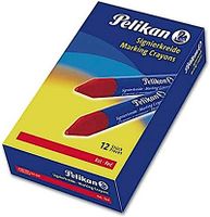 Pelikan Signierkreide – rot – 12 Stück