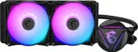 MSI MAG CORELIQUID 240R V2 - Systém kvapalinového chladenia procesora - Veľkosť chladiča: 240 mm - (pre: LGA1156, AM2, AM2+, LGA1366, AM3, LGA1155, AM3+, LGA2011, FM1, FM2, LGA1150, FM2+, LGA2011-3, LGA1151, AM4, LGA2066, LGA1200, LGA1700)
