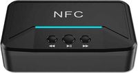 Bluetooth Transmitter, Bluetooth Adapter 5.0, Bluetooth Empfänger NFC, Bluetooth Receiver Splitter Sender 2 in 1 mit USB 3.5mm 2RCA Verbindungen für TV PC Laptop Kopfhörer Lautsprecher