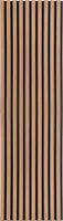 HOME DELUXE Wandpaneel Akustikpaneel SONIC Oiled Oak - 240 x 40 cm, 0,96m²- | Akustik Wand Paneele , Lamellenwand, Akustik Paneele
