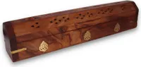 LAVISA Räucherstäbchen Halter aus echtem Holz