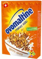 Ovomaltine knuspriges Crunchy Müsli aus Gerstenmalz und Kakao 450g