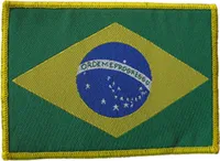 Aufnäher - Brasilien - Flagge - Patch