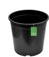 Blumentopf Pflanztopf Pflanzcointainer Anzuchttopf Containertopf Kunststoff Schwarz 21 cm - 1 Stück
