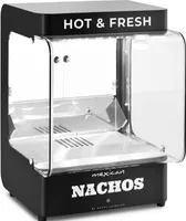 Royal Catering profesionální ohřívač nacho - moderní design - 99 litrů - 50 - 60 °C - černý