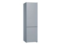 Bosch KVN39IKEC Serie 4 VarioStyle Kühl-Gefrier-Kombination, 203 x 60 cm, austauschbare Türfront Champagner, 279 L Kühlen + 87 L Gefrieren, VitaFresh längere Frische, NoFrost nie wieder abtauen